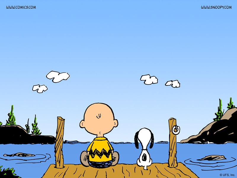 Chuck and Snoopy